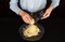 PRO Citrus Zester & Cheese Grater - Parmesan Cheese Lemon, Ginger, Garlic, Nutmeg, Chocolate, Vegetables, Fruits - Razor-Sharp Stainless Steel Blade, Wide, Dishwasher Safe (BLACK)